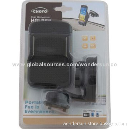 Car Universal Mount for Phones/MP4/PDA and More, OEM/ODM Orders Welcomed